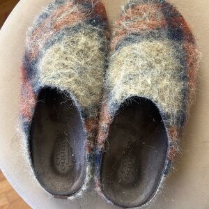 Crosby Squares x Banana Republic plaid Wool Slippers 7